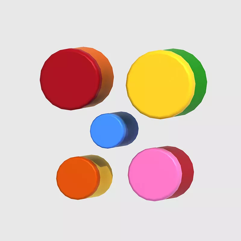 Bộ gõ chơi trống đầy màu sắc